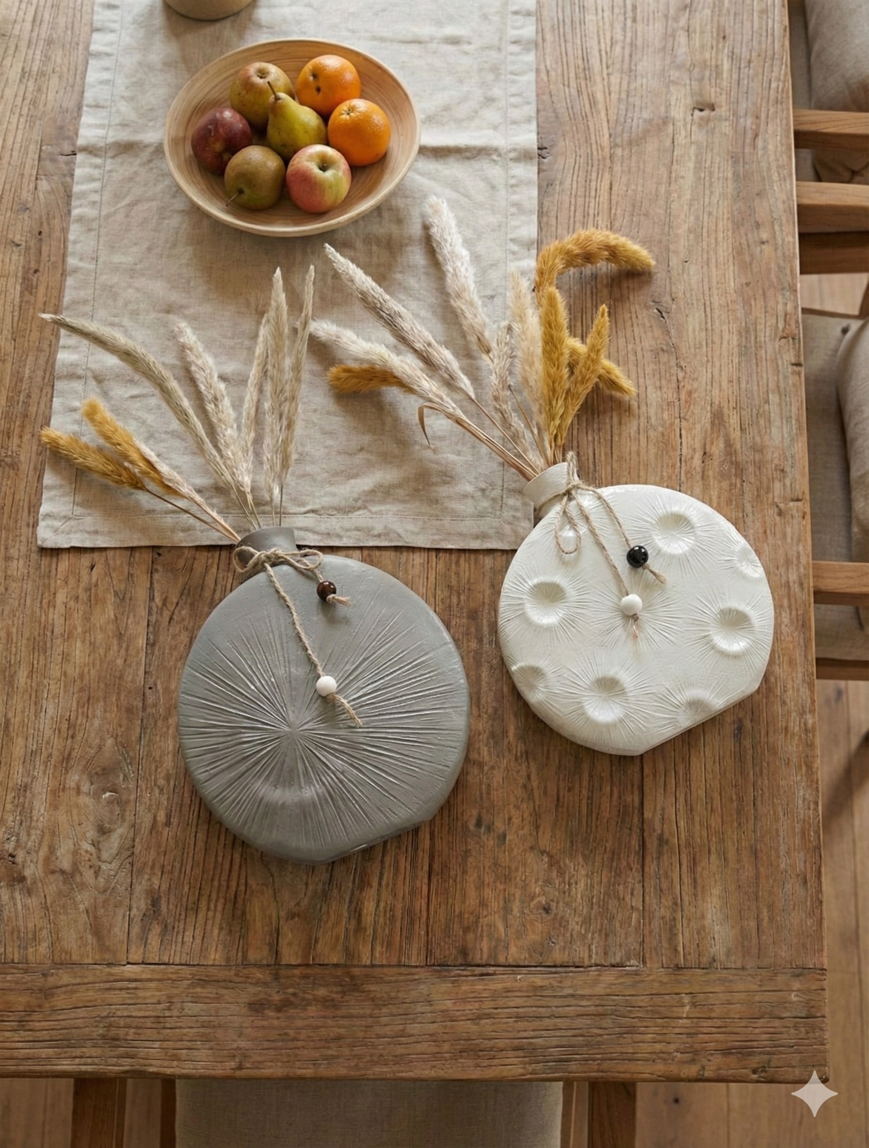  گلدان  ماه  دوتایی