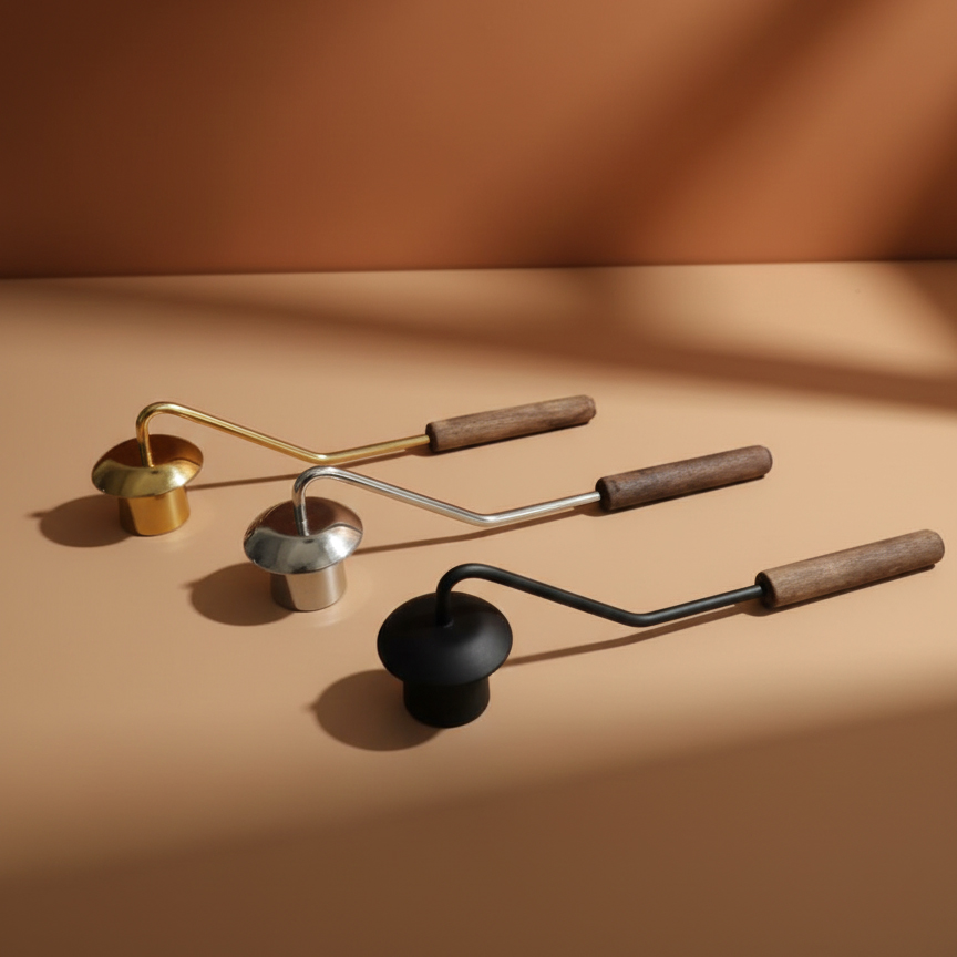 اسنوفر (خاموش‌کننده) شمع مدل چوب و فلز