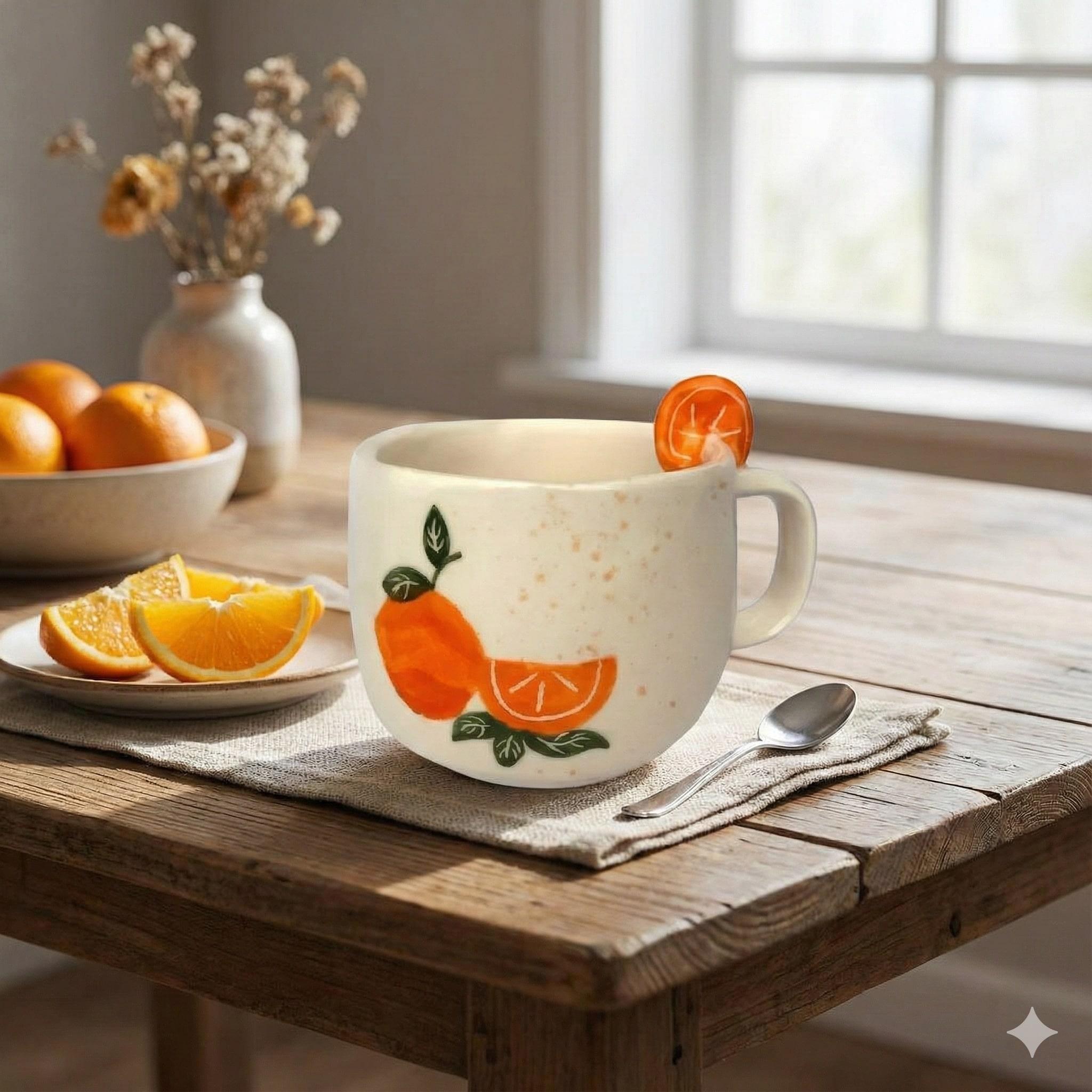 ماگ سرامیکی  پرتقال 