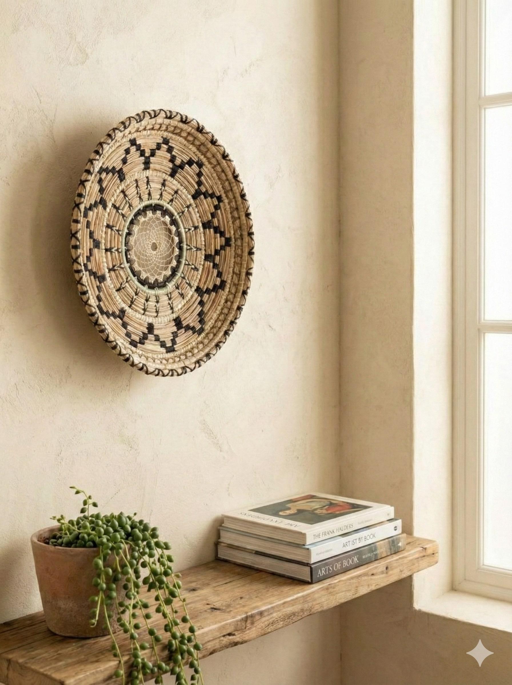 دیوارکوب حصیری  مدل طرح ۲ - تصویر 2