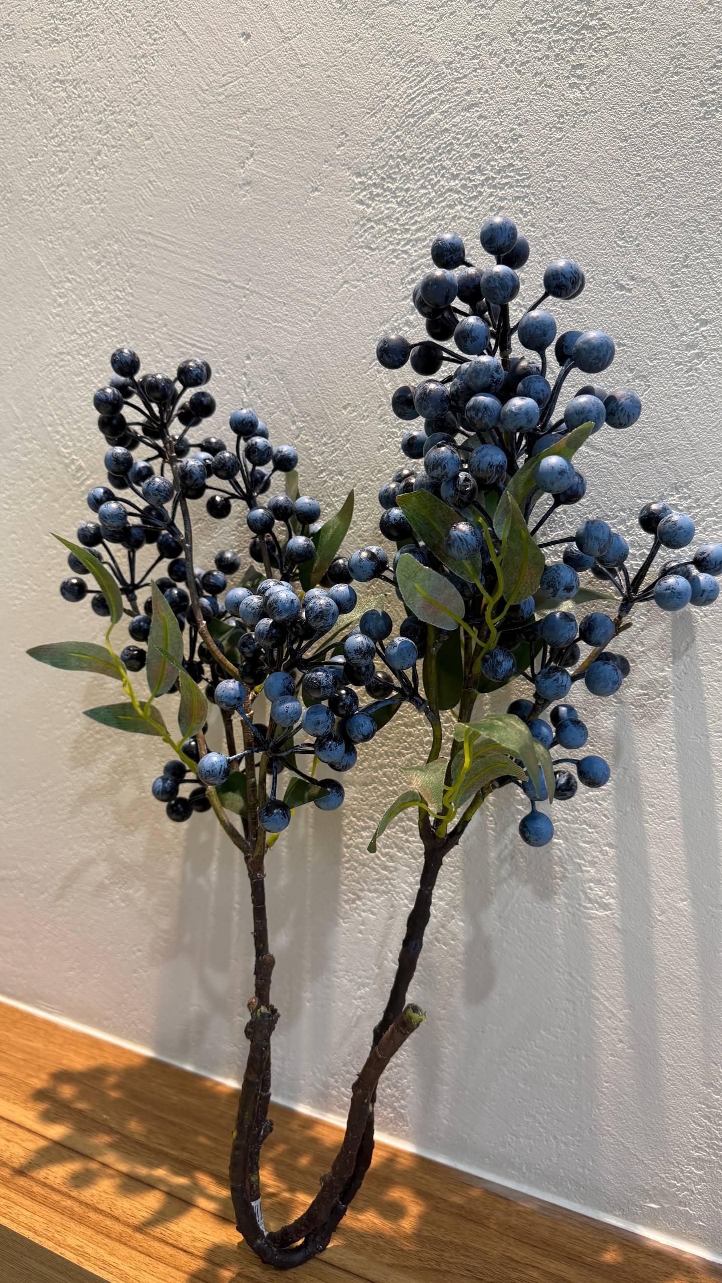 شاخه گل مصنوعی بلوبری