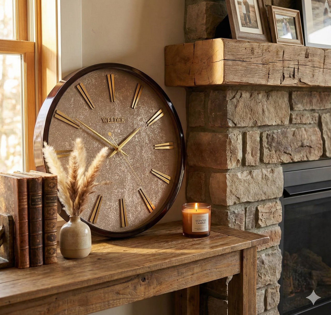 ساعت رو میزی و دیواری مدل پانچ