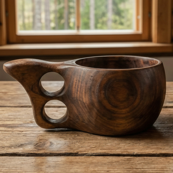 لیوان چوبی کوکسا