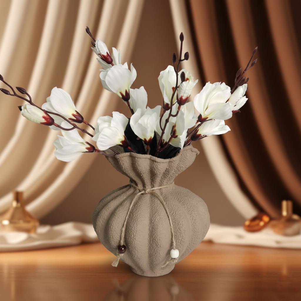 دسته گل مصنوعی آلستر (طرح مگنولیا) - تصویر 1