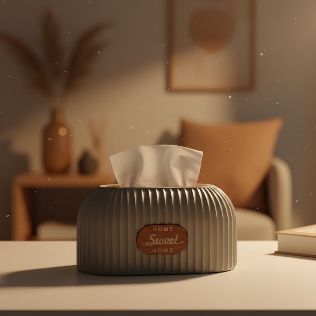 جادستمال کاغذی دکوری شیاردار مدرن