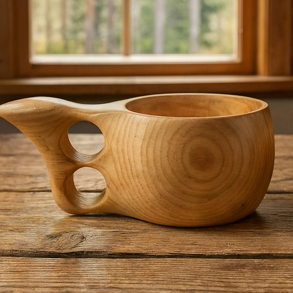 لیوان چوبی کوکسا - تصویر 2